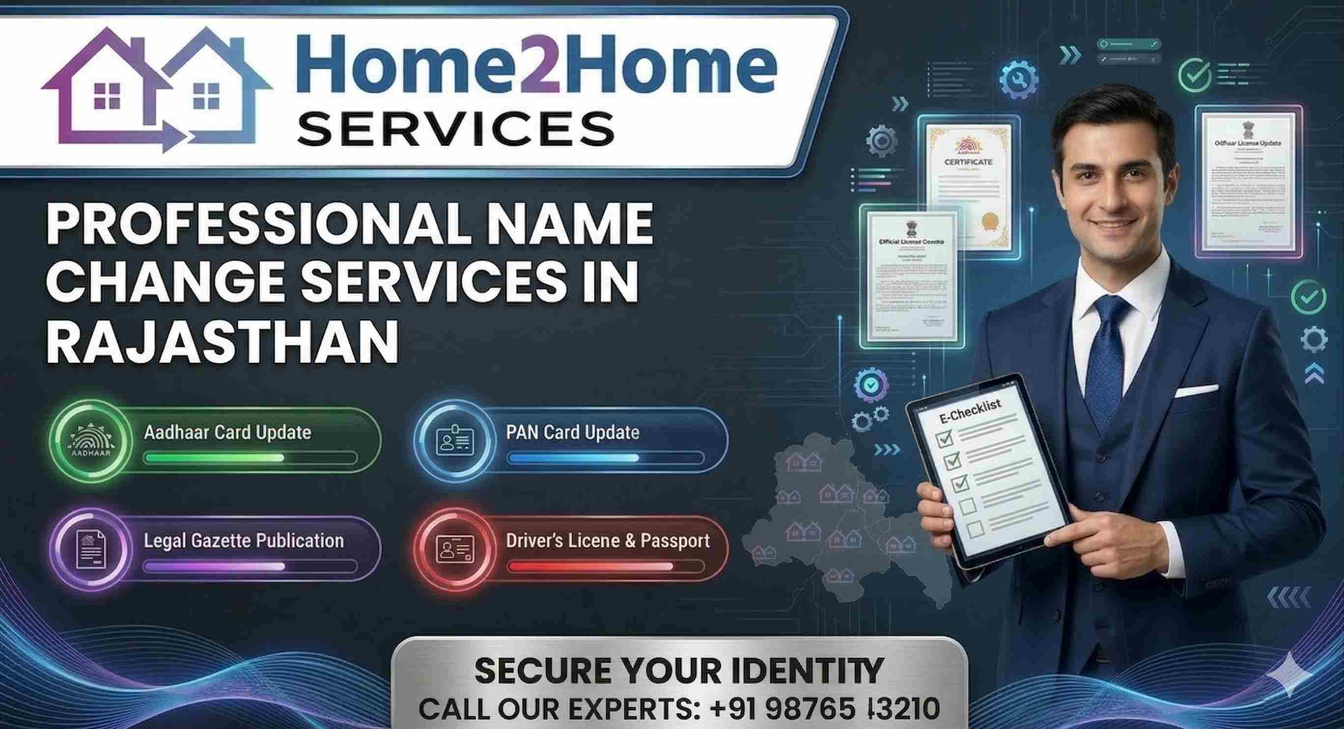 Name Change Agent & Consultant in Rajasthan